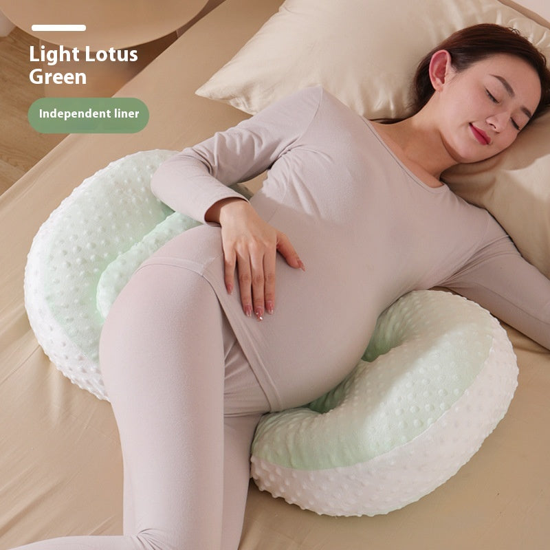Experience Ultimate Comfort with the Multifunctional U-shaped Maternity Pillow
